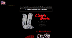 Desktop Screenshot of classicboots.com